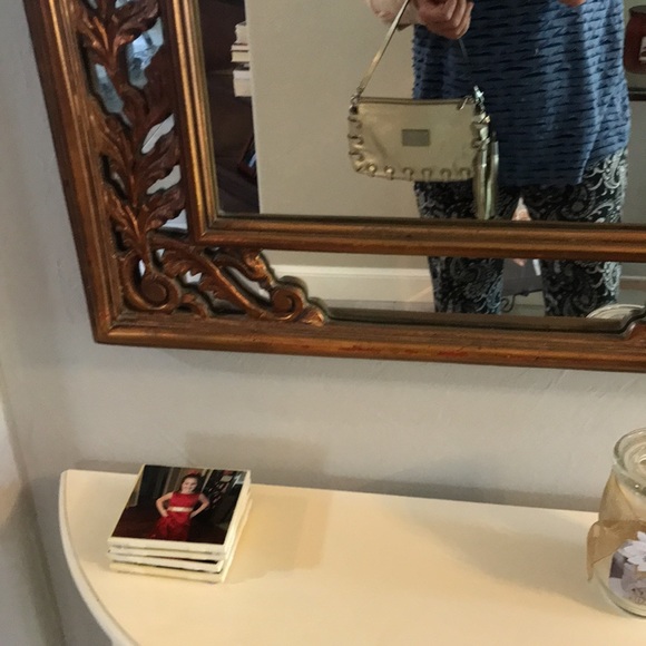 Michael Kors clutch bag. Very nice bag! Gold - Picture 16 of 16